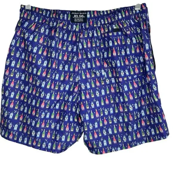 Johnny Brasco Cocktail Swim‎ Shorts Trunks Happy Hour Mens Large Party Vegas - Picture 2 of 12
